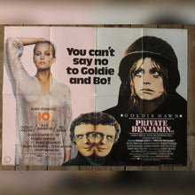 Load image into Gallery viewer, 10 double bill original movie poster Bo Derek &amp; Goldie Hawn - Private Benjamin - 79-80 - Original Music and Movie Posters for sale from Bamalama - Online Poster Store UK London

