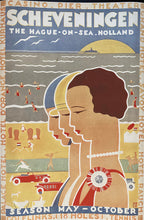 Load image into Gallery viewer, ART DECO POSTER - ADVERTISING DESIGN HAGUE-ON-SEA REPRINT - Original Music and Movie Posters for sale from Bamalama - Online Poster Store UK London