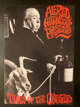 Load image into Gallery viewer, Alfred Hitchcock movie film poster - Tales of the Unexpected A2 size new design - Original Music and Movie Posters for sale from Bamalama - Online Poster Store UK London