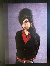 Load image into Gallery viewer, Amy Winehouse poster photograph - Large A3 size reproduced from original - Original Music and Movie Posters for sale from Bamalama - Online Poster Store UK London