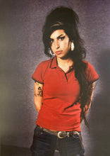 Load image into Gallery viewer, Amy Winehouse poster photograph - Large A3 size reproduced from original - Original Music and Movie Posters for sale from Bamalama - Online Poster Store UK London