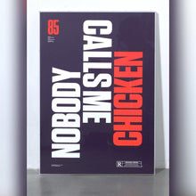 Load image into Gallery viewer, Back to the Future original poster screen print - Nobody Calls me Chicken signed and numbered - Original Music and Movie Posters for sale from Bamalama - Online Poster Store UK London