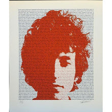 Load image into Gallery viewer, Bob Dylan original poster print - Like a Rolling Stone Signed and numbered - Original Music and Movie Posters for sale from Bamalama - Online Poster Store UK London