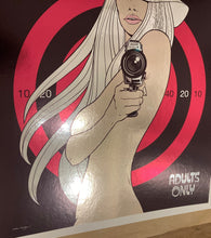 Load image into Gallery viewer, Cinerotic original poster design chrome mirror effect print - 1970s Special Issue by Dan Reaney - Original Music and Movie Posters for sale from Bamalama - Online Poster Store UK London