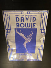 Load image into Gallery viewer, David Bowie concert poster - Ziggy live Celebrity Theatre USA 1972 chrome mirror effect - Original Music and Movie Posters for sale from Bamalama - Online Poster Store UK London