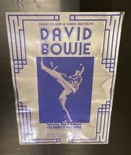 Load image into Gallery viewer, David Bowie concert poster - Ziggy live Celebrity Theatre USA 1972 chrome mirror effect - Original Music and Movie Posters for sale from Bamalama - Online Poster Store UK London