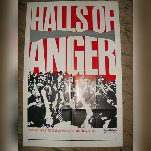 Halls of Anger Original movie film poster - USA 1sheet edition 1970 Jeff Bridges - Original Music and Movie Posters for sale from Bamalama - Online Poster Store UK London