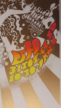 Load image into Gallery viewer, Hapshash Pink Floyd poster Screen Print - Move UFO club 1967 Signed & Stamped by Nigel Waymouth - Original Music and Movie Posters for sale from Bamalama - Online Poster Store UK London