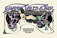 Load image into Gallery viewer, Hapshash poster Granny Takes a Trip - Designed & signed by Nigel Waymouth - Original Music and Movie Posters for sale from Bamalama - Online Poster Store UK London