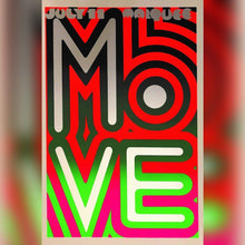 Load image into Gallery viewer, Hapshash screen print poster - Move at Marquee 1967 signed & stamped by Nigel Waymouth - Original Music and Movie Posters for sale from Bamalama - Online Poster Store UK London