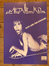 Load image into Gallery viewer, Iggy Pop & Stooges poster - Metallic KO promo fantastic new reprinted edition - Original Music and Movie Posters for sale from Bamalama - Online Poster Store UK London