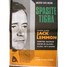 Load image into Gallery viewer, Jack Lemmon Original movie film poster - Save the Tiger 1974 EXYU (ex Yugoslavia) - Original Music and Movie Posters for sale from Bamalama - Online Poster Store UK London