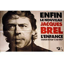 Load image into Gallery viewer, Jacques Brel original movie film poster - Le Far West 1973 French promo - Original Music and Movie Posters for sale from Bamalama - Online Poster Store UK London