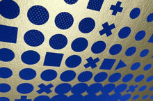 Load image into Gallery viewer, Kill Bill silk screen print poster - 3 Color Gold & Royal Blue Varnish signed and numbered by designer Ink Candy Limited Edition of only 50 - Original Music and Movie Posters for sale from Bamalama - Online Poster Store UK London