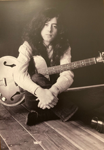 Load image into Gallery viewer, Led Zeppelin poster photograph -Jimmy Page A3 size repro from original files/negative - Original Music and Movie Posters for sale from Bamalama - Online Poster Store UK London