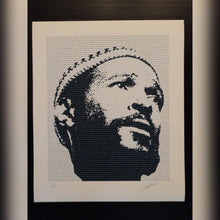 Load image into Gallery viewer, Marvin Gaye poster - Limited Edition Art Print Signed & Numbered by Pete O`Neill - Original Music and Movie Posters for sale from Bamalama - Online Poster Store UK London