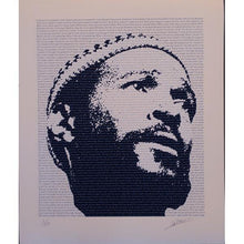 Load image into Gallery viewer, Marvin Gaye poster - Limited Edition Art Print Signed &amp; Numbered by Pete O`Neill - Original Music and Movie Posters for sale from Bamalama - Online Poster Store UK London
