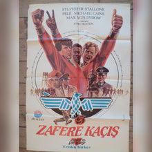 Load image into Gallery viewer, Michael Caine original movie film poster - Escape to Victory Turkish 1981 - Original Music and Movie Posters for sale from Bamalama - Online Poster Store UK London