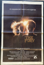Load image into Gallery viewer, Original horror movie film poster - The Fury Brian De Palma USA 1 sheet 1978 - Original Music and Movie Posters for sale from Bamalama - Online Poster Store UK London