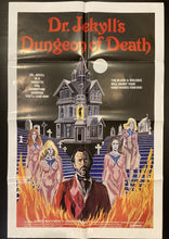 Load image into Gallery viewer, Original vintage horror movie film poster - Dr.Jekyll`s Dungeon of Death USA 1sheet 1979 - Original Music and Movie Posters for sale from Bamalama - Online Poster Store UK London