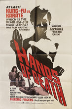 Load image into Gallery viewer, Original vintage martial arts movie film poster - Hands of Death USA 1 sheet 1972 - Original Music and Movie Posters for sale from Bamalama - Online Poster Store UK London