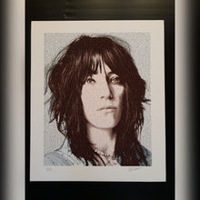 Load image into Gallery viewer, Patti Smith poster print - Limited edition Signed and numbered by Pete O`Neill - Original Music and Movie Posters for sale from Bamalama - Online Poster Store UK London