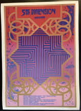 Load image into Gallery viewer, Pink Floyd poster print by Hapshash - 5th Dimension club Leicester 1967 Signed and stamped by Nigel Waymouth - Original Music and Movie Posters for sale from Bamalama - Online Poster Store UK London