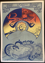 Load image into Gallery viewer, Pink Floyd poster print by Hapshash - Middle Earth club London 1967 with Tim Buckley & Signed and stamped by Nigel Waymouth - Original Music and Movie Posters for sale from Bamalama - Online Poster Store UK London