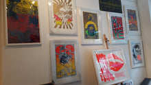 Load image into Gallery viewer, Pink Floyd poster screen print HAPSHASH OFFICIAL UFO club 67 Signed by Nigel Waymouth - Original Music and Movie Posters for sale from Bamalama - Online Poster Store UK London