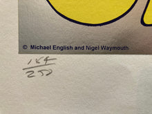 Load image into Gallery viewer, Pink Floyd poster screen print by Hapshash- UFO club 67 signed/numbered by Nigel Waymouth & Michael English - Original Music and Movie Posters for sale from Bamalama - Online Poster Store UK London