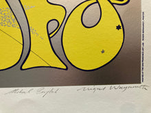 Load image into Gallery viewer, Pink Floyd poster screen print by Hapshash- UFO club 67 signed/numbered by Nigel Waymouth & Michael English - Original Music and Movie Posters for sale from Bamalama - Online Poster Store UK London