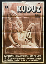 Load image into Gallery viewer, Rabid original horror movie film poster - David Cronenberg 1977 Turkish - Original Music and Movie Posters for sale from Bamalama - Online Poster Store UK London