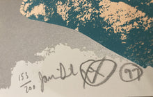 Load image into Gallery viewer, Sex Pistols & Jamie Reid original screen print poster - Fuck Forever Silver limited edition signed & numbered 97 - Original Music and Movie Posters for sale from Bamalama - Online Poster Store UK London