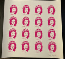 Load image into Gallery viewer, Sex Pistols original poster - 16 Queens Screen print by Artificial stamp/numbered Jamie Reid - Original Music and Movie Posters for sale from Bamalama - Online Poster Store UK London