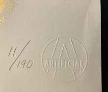 Load image into Gallery viewer, Sex Pistols original poster - 16 Queens Screen print by Artificial stamp/numbered designed by Jamie Reid - Original Music and Movie Posters for sale from Bamalama - Online Poster Store UK London