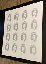 Load image into Gallery viewer, Sex Pistols original poster - 16 Queens Silver Screen print by Artificial stamp/numbered designed by Jamie Reid - Original Music and Movie Posters for sale from Bamalama - Online Poster Store UK London