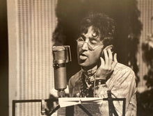 Load image into Gallery viewer, The Beatles poster photograph - John Lennon Large A3 size reproduced from original photo - Original Music and Movie Posters for sale from Bamalama - Online Poster Store UK London