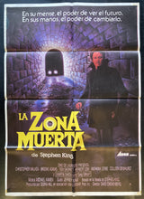 Load image into Gallery viewer, The Dead Zone original horror movie film poster - David Cronenberg Spain 1983 - Original Music and Movie Posters for sale from Bamalama - Online Poster Store UK London