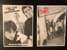 Load image into Gallery viewer, The Jam promotional posters x 2 - Going Underground & Tube Station new reprint large A2 size - Original Music and Movie Posters for sale from Bamalama - Online Poster Store UK London