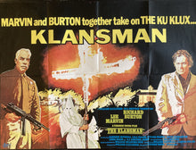 Load image into Gallery viewer, The Klansman original poster - 1974 UK Quad Richard Burton & Lee Marvin - Original Music and Movie Posters for sale from Bamalama - Online Poster Store UK London