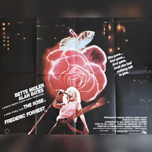 Load image into Gallery viewer, The Rose original movie film poster - 1979 British Quad Bette Midler - Original Music and Movie Posters for sale from Bamalama - Online Poster Store UK London