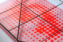 Load image into Gallery viewer, The Shining original Screen print poster - Signed Fluro Red & Pink limited edition of 50 - Original Music and Movie Posters for sale from Bamalama - Online Poster Store UK London