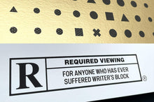 Load image into Gallery viewer, The Shining original Screen print poster - Signed Metallic Gold limited edition of 50 - Original Music and Movie Posters for sale from Bamalama - Online Poster Store UK London