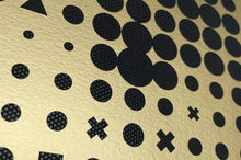 Load image into Gallery viewer, The Shining original Screen print poster - Signed Metallic Gold limited edition of 50 - Original Music and Movie Posters for sale from Bamalama - Online Poster Store UK London