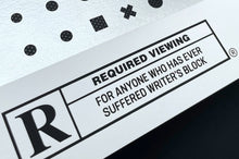 Load image into Gallery viewer, The Shining original Screen print poster - Signed Metallic Silver limited edition of 50 - Original Music and Movie Posters for sale from Bamalama - Online Poster Store UK London