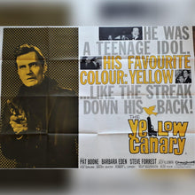 Load image into Gallery viewer, The Yellow Canary original movie film poster - 1963 British Quad - Original Music and Movie Posters for sale from Bamalama - Online Poster Store UK London
