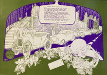 Load image into Gallery viewer, Vintage original poetry poster - Cars in a Life poem by Roy Fuller - Original Music and Movie Posters for sale from Bamalama - Online Poster Store UK London