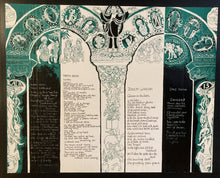 Load image into Gallery viewer, Vintage original poetry poster - Poems by Nina Steane - Martin Booth - Joseph Goodson - David Jaffin - Original Music and Movie Posters for sale from Bamalama - Online Poster Store UK London