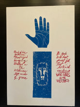 Load image into Gallery viewer, Vintage original poetry poster - Robert Graves poem In the Wilderness screen print signed and numbered by designer 1979 - Original Music and Movie Posters for sale from Bamalama - Online Poster Store UK London