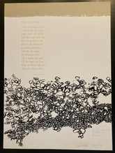 Load image into Gallery viewer, Vintage original poetry poster - Signed Teeth and Bones by Edward Lucie-Smith - Original Music and Movie Posters for sale from Bamalama - Online Poster Store UK London